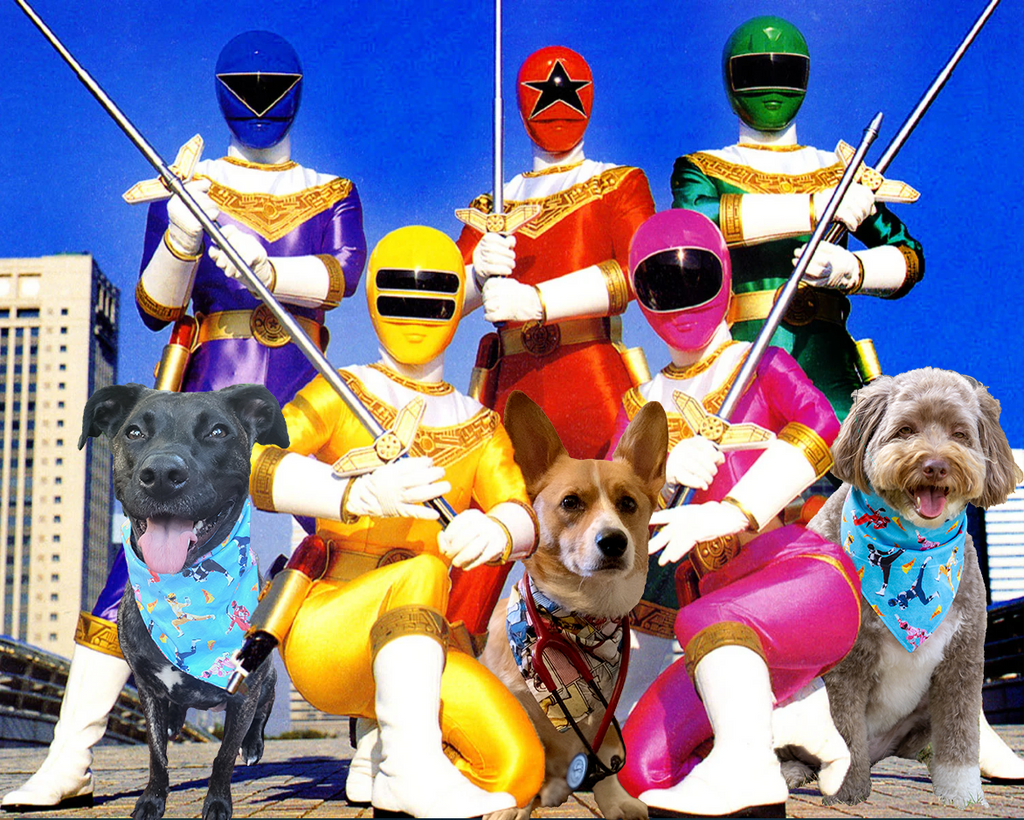 Geekster Collage: Morphin Time