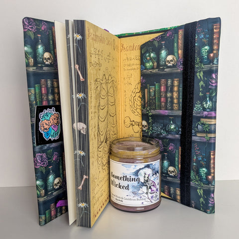 Apothecary Shelves Book Wrap (Small Hardcover Size)