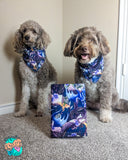 Violet Dragons Book Wrap (Hardcover Size)