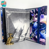 Violet Dragons Book Wrap (Hardcover Size)