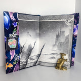 Violet Dragons Book Wrap (Hardcover Size)
