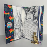 Rainbow Dragons Books Wrap (Small Hardcover Size)