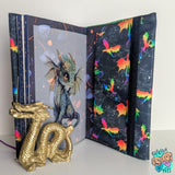 Rainbow Dragons Books Wrap (Small Hardcover Size)
