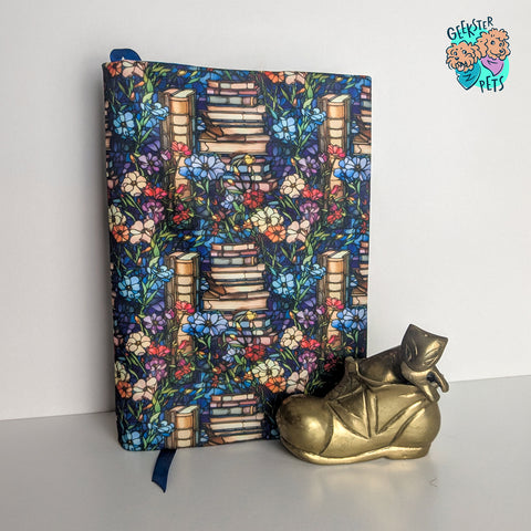 Stained Glass Books Wrap (Small Hardcover Size)