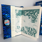 Blue Scales Book Wrap (Hardcover Size)