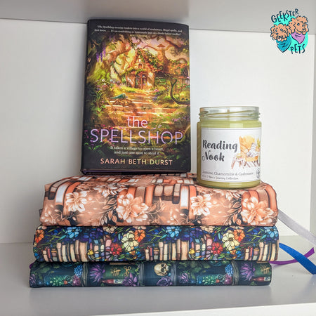 Apothecary Shelves Book Wrap (Small Hardcover Size)
