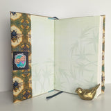 Geometric Bees Book Wrap (Hardcover Size)