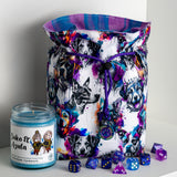 Watercolor Pups Dice Bag
