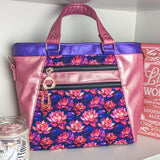 Stained Glass Lotus Handbag