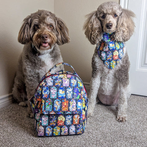 Poke Glass Convertible Backpack