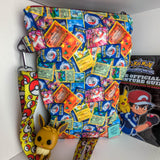 Stained Glass Lightning Pet Crossbody Bag