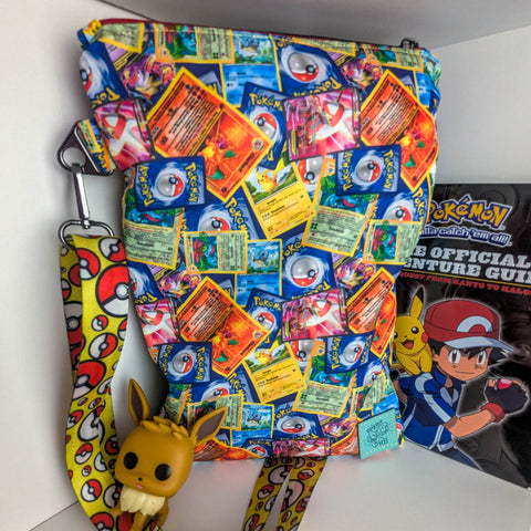 Stained Glass Lightning Pet Crossbody Bag