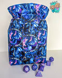 Stained Glass Dragon Dice Bag