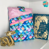 Watercolor Scales Book Sleeve