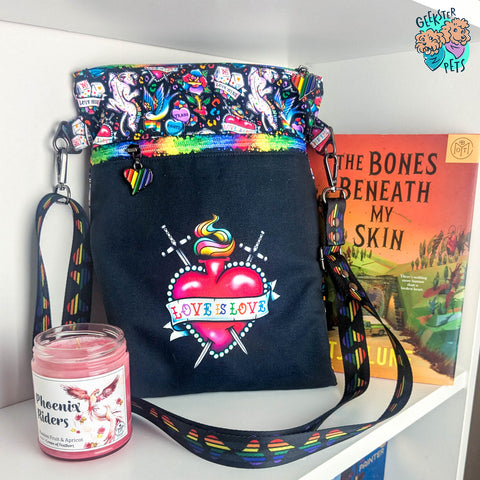 Pride Heart Crossbody Bag