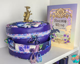Violet Dragons Circle Purse
